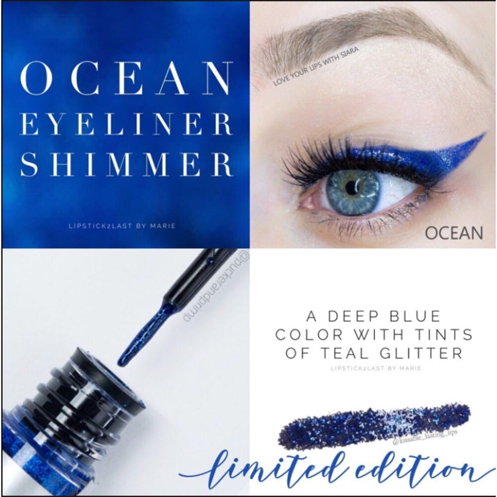 SeneGence Ocean Liquid Eye Liner Limited Condition Retired Color New Sealed